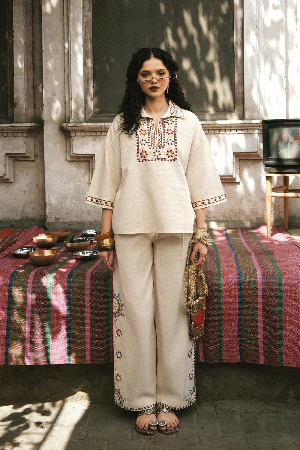 EMBROIDERED SUIT - E0842/119/005