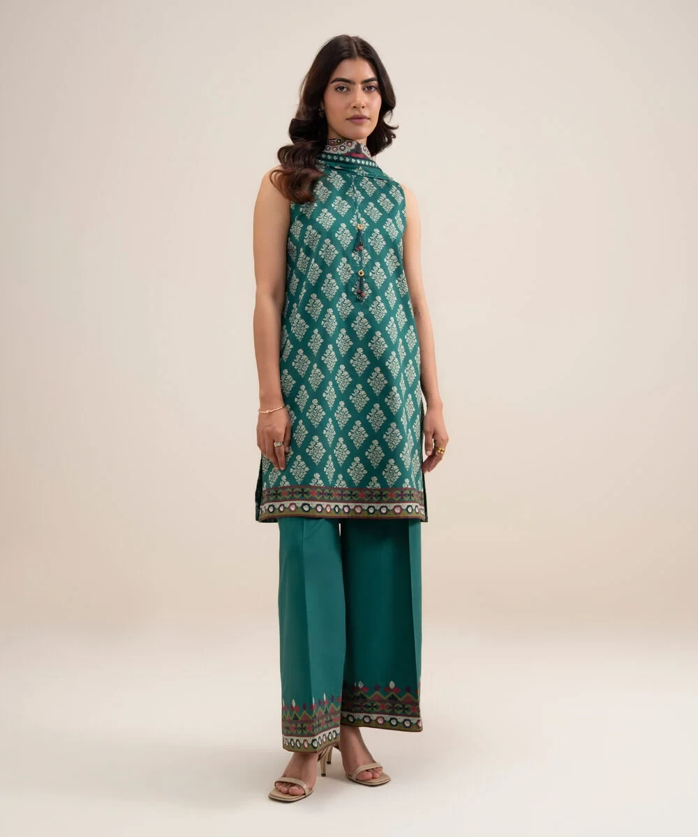 3 Piece - Printed Lawn Suit - U3PDYS26V619
