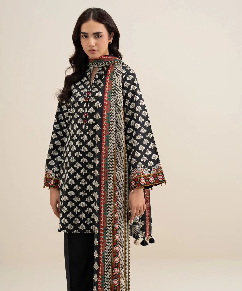 3 Piece - Printed Lawn Suit - U3PDYS26V617